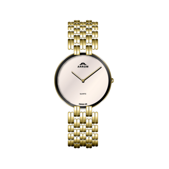 Arrow (5820) - Men's Analog Display | Brass Strap | With Color Variations - Image 2