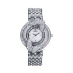 Coral (617) – Finest Quality Fancy Watch For Women | Stainless Steel Strap | With Color Variations - Image 2
