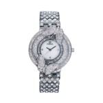 Coral (617) – Finest Quality Fancy Watch For Women | Stainless Steel Strap | With Color Variations - Image 2