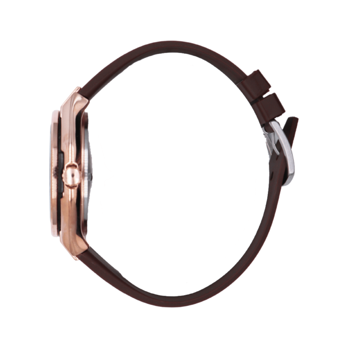 Coral (965-7) – Premium Quality Swiss Quartz Automatic Watch For Men | Silicone Rubber Strap | With Color Variations - Image 2