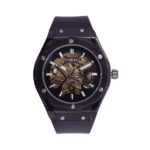 Coral (965-7) – Premium Quality Swiss Quartz Automatic Watch For Men | Silicone Rubber Strap | With Color Variations - Image 4