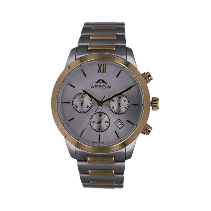 Arrow (5915) – Luxury Swiss Quartz Analog Watch For Men With Date Function | Stainless Steel Strap | With Color Variations - Image 7