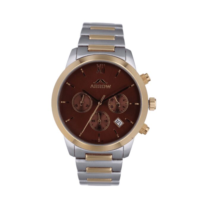 Arrow (5915) – Luxury Swiss Quartz Analog Watch For Men With Date Function | Stainless Steel Strap | With Color Variations - Image 5