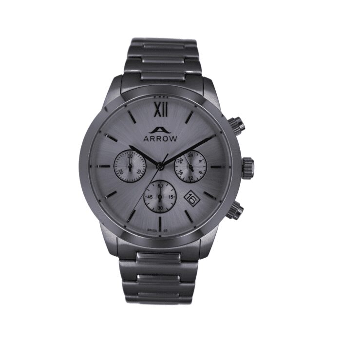 Arrow (5915) – Luxury Swiss Quartz Analog Watch For Men With Date Function | Stainless Steel Strap | With Color Variations - Image 10