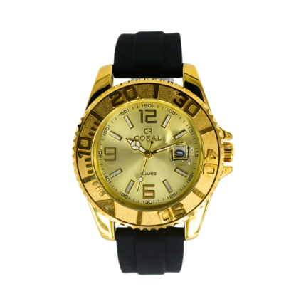 CR-9088 Coral Fashion Men's Watch Gold