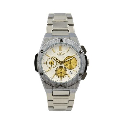 Coral Fashion Men's Watch Silver