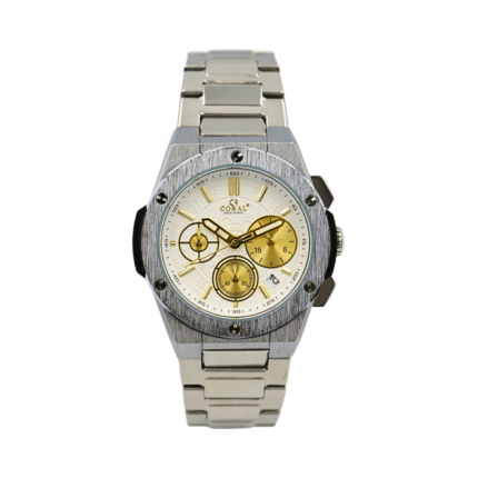 Coral Fashion Men's Watch Silver