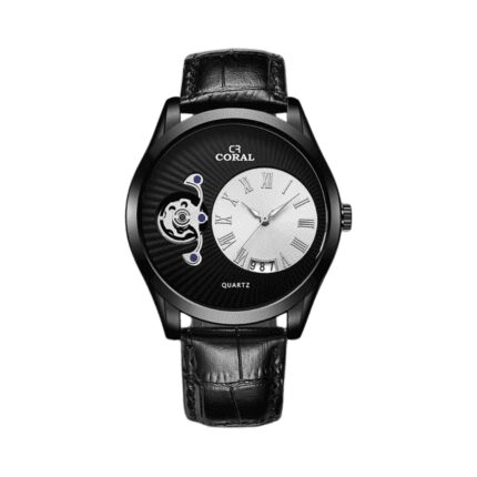Coral Fashion Analog Watches, Leather Watches for Men