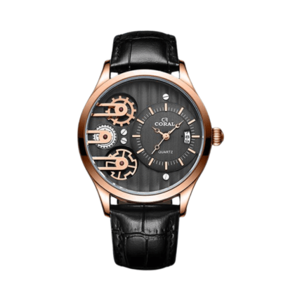 Coral Fashion Analog Watches, Leather Watches for Men