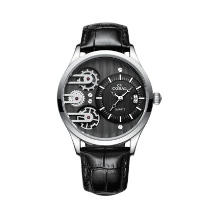 Coral Fashion Analog Watches, Leather Watches for Men