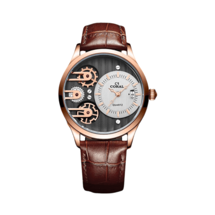 Coral Fashion Analog Watches, Leather Watches for Men