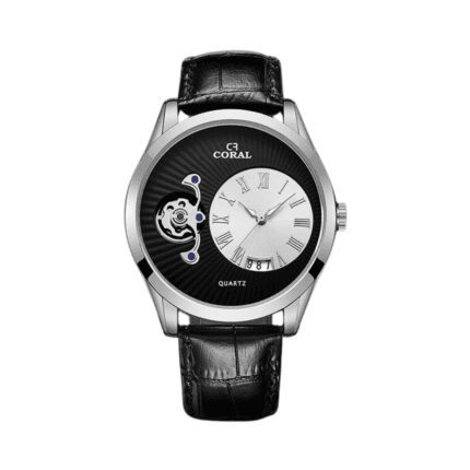 Coral Fashion Analog Watches, Leather Watches for Men