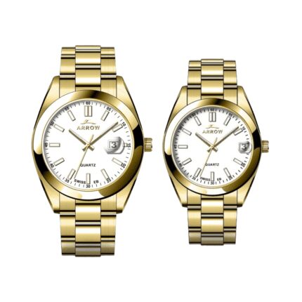 Arrow Premium Couple Analog Watch