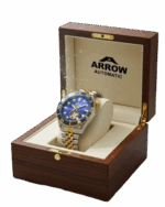 Arrow Automatic Premium Men's Watch, High-Quality Stainless Steel, 200M Water Resistant, Japan Movement