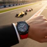 Coral Men's Watch, Wheel Watch, Stainless Steel Case and Rubber Strap, 30M Water Resistant