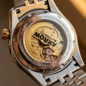 Arrow Automatic Premium Men's Watch, Luxury Men's Watch, High-Quality Stainless Steel, 200M Water Resistant, Japan Movement, Luxury Watch Dubai Men