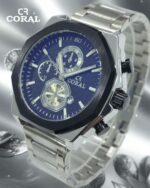 CORAL Men’s Watch – Quartz Movement | 3-Hands with Date | 30M Water-Resistant - Image 3