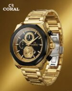 CORAL Men’s Watch – Quartz Movement | 3-Hands with Date | 30M Water-Resistant - Image 6