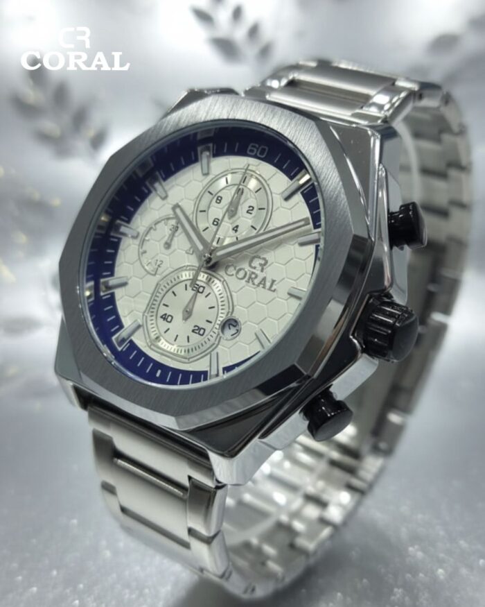 CORAL Men’s Watch – Quartz Movement | 3-Hands with Date | 30M Water-Resistant - Image 8
