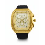 CORAL Premium Men’s Watch – Quartz Movement | Date Display | Silicone Rubber Strap | 30M Water-Resistant