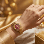 CORAL Premium Fancy & Fashion Women's Watch | Silky Bracelet | Stone Design | 3 ATM Water Resistant - Image 2