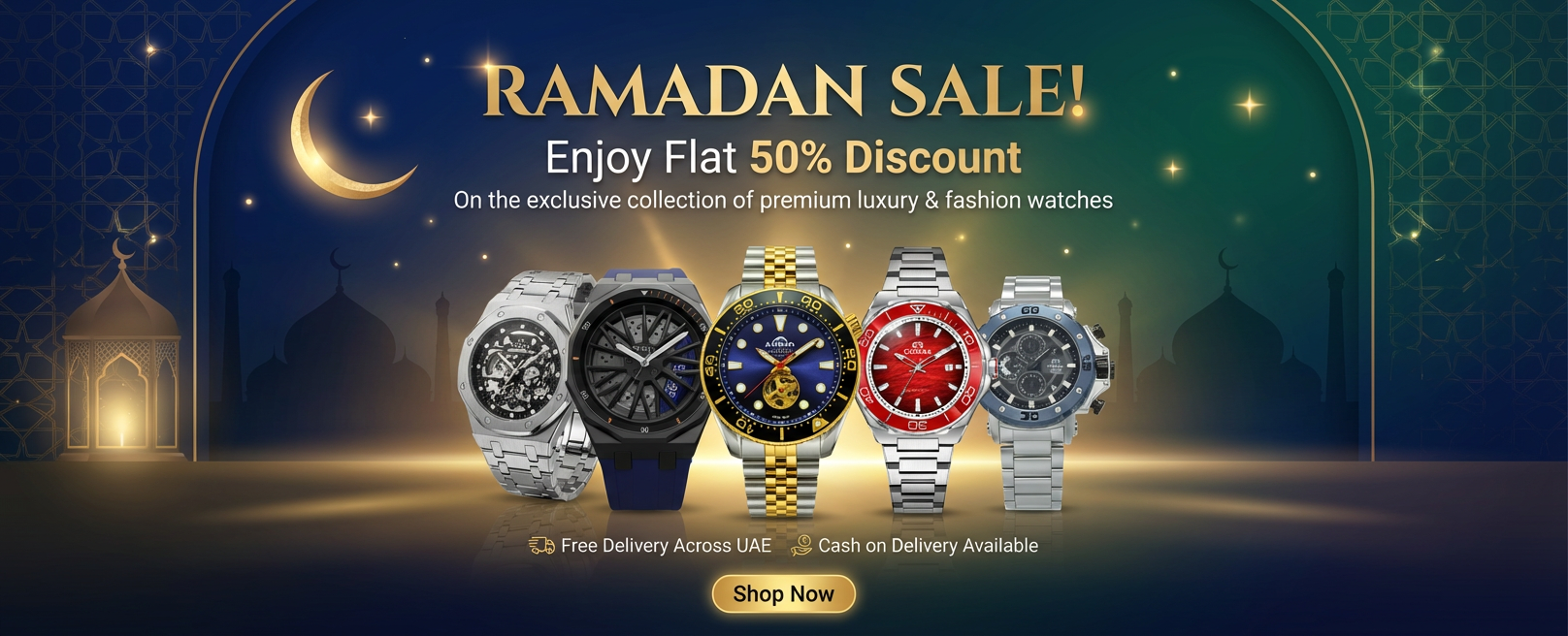 Ramadan Sale, Watches, Fashion, Dubai, UAE